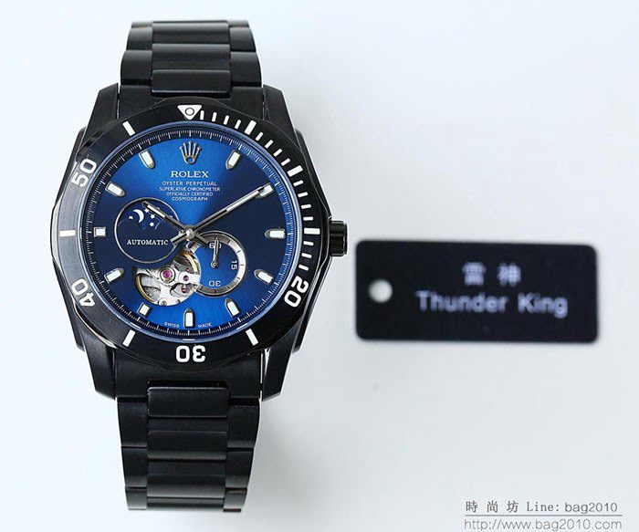 ROLEX勞力士 日月星辰系列 潛航者專用機械腕表 超強夜光 超強防水 高檔男士腕表  wssb4070